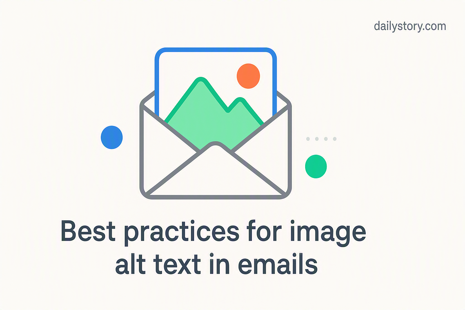 Best practices for image alt text in emails