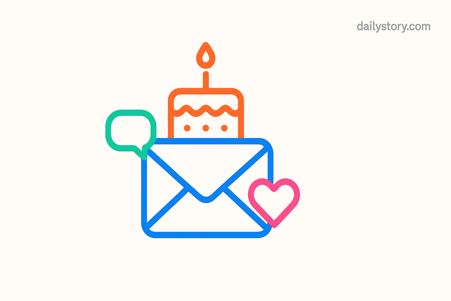 DailyStory Feature: Send a happy birthday message