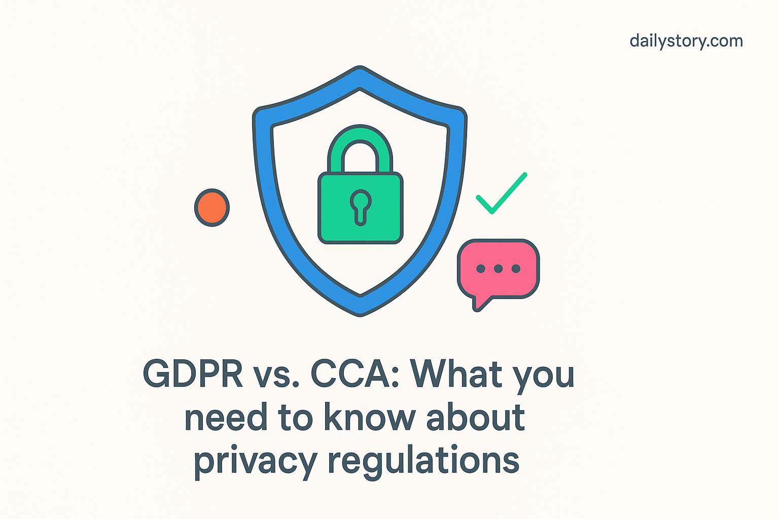 GDPR vs. CCPA: What you need to know about privacy regulations