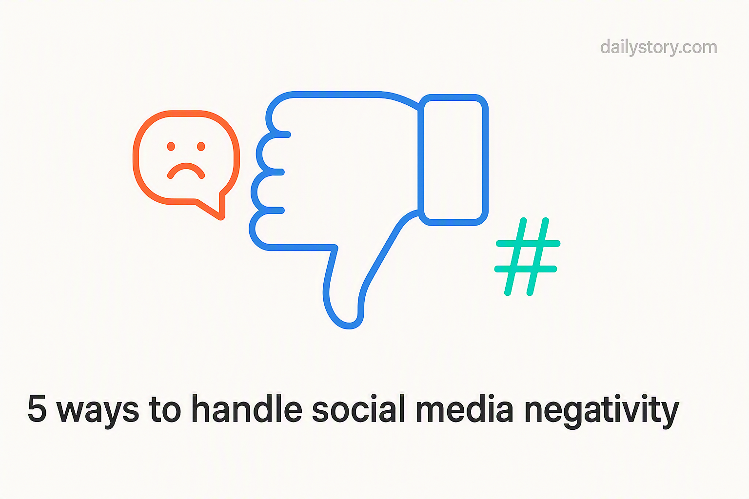 5 ways to handle social media negativity