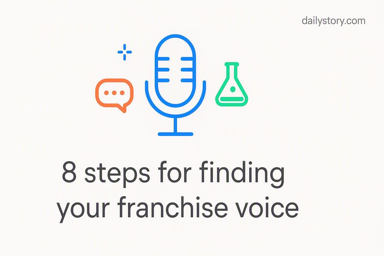 8 steps for finding your franchise voice