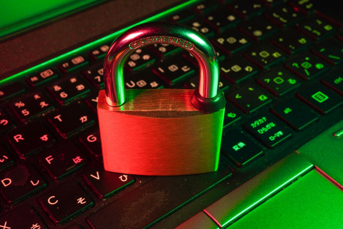 Hacker at a computer representing unauthorized website access and on-page negative SEO